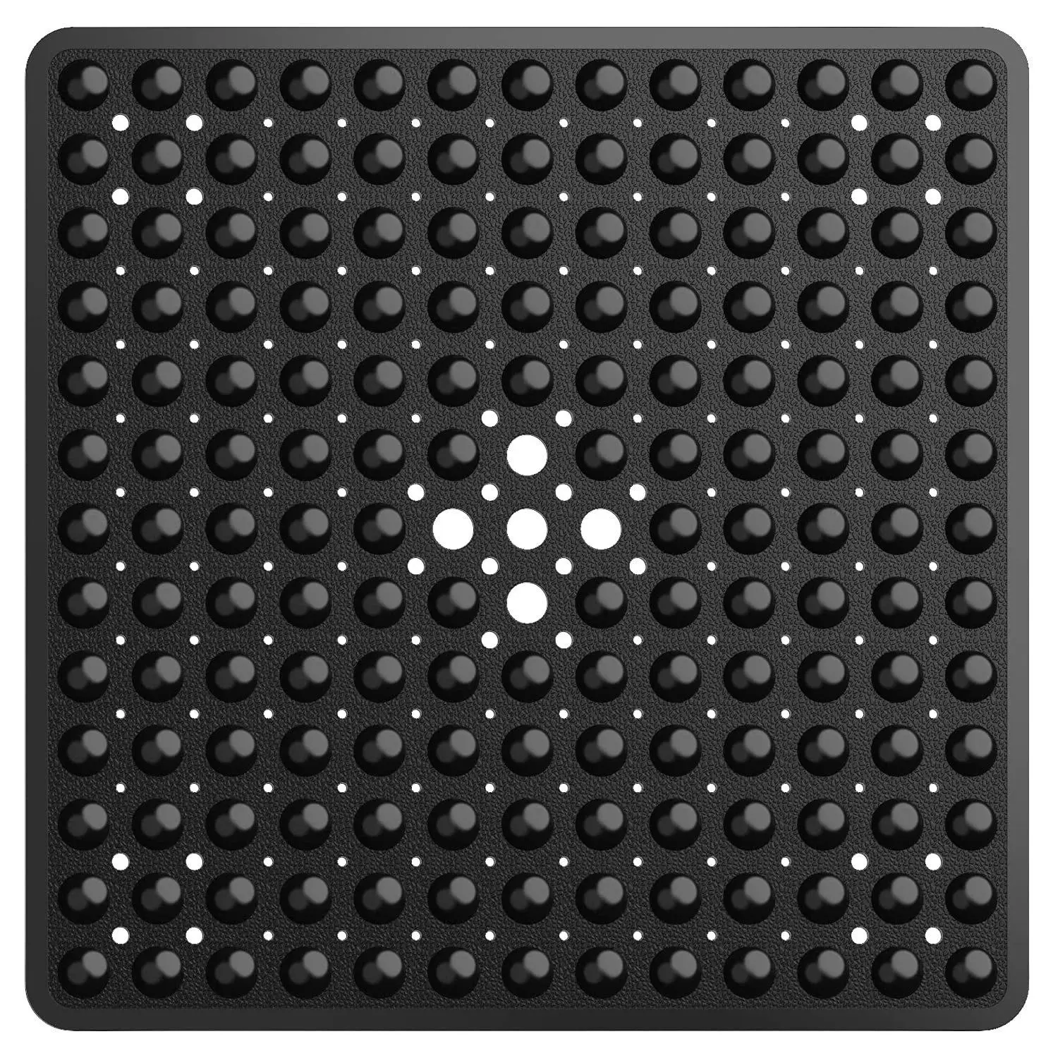 Shower Bathtub Mat, Bathroom Floor Mat, Shower Floor Mats, Nonslip Shower Mat, Non-slip Shower Mat, Soft Square Bath for Tub with Suction Cups and Drain Holes, Bathroom Accessories, Home Goods