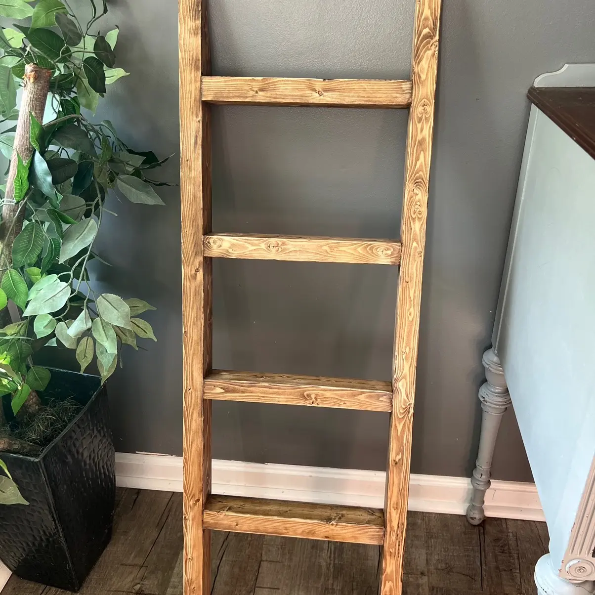 Blanket ladder, ladder