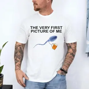My First Photo Funny Beer Humor Graphic T-shirt
