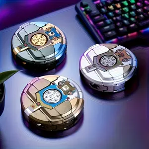 3pcs Transforming Robot Fidget Spinners, Deformation Fidget Spinner, 360° Gravity Sensing, Kids & Adult Desk Toys, Classroom Prizes, Party Gifts, Creative Leisure Toy, Anxiety Fidgets