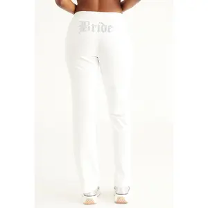 Juicy Couture Bride Customizable Big Bling Velour Track Pants Juicy Couture Bride Customizable Big Bling Velour Track Pants