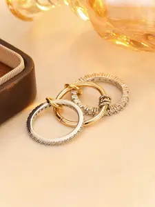 Zircon Decor Ring, Cubic Zirconia Rings, Fashion Jewelry for Party, Daily Clothing Decor, Trendy All-match & Exquisite Jewelry for Birthday Gift