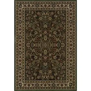 Oriental Weavers Ariana 213G8 2x3 Rectangle - Green/ Ivory-Polypropylene, Polypropylene Material, Rectangular Shape