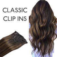 #2/6/2 Balayage Dark Brown Mixed Chestnut Brown