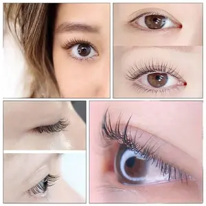 Eyelash Lamination Kit Professional Keratin Perming Glue Lasting Barbie Curl Lash Lift Set Easy Natural Hair Lash Care With Skincare Serum Cream