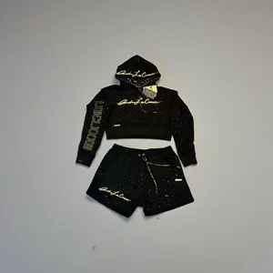 Andrew LaCasso Ladies Legenary Rhinestone Hoodie set