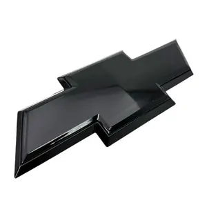 Black Rear Tailgate Bowtie Emblem Badge For 07-14 Silverado 1500 2500H avalanche