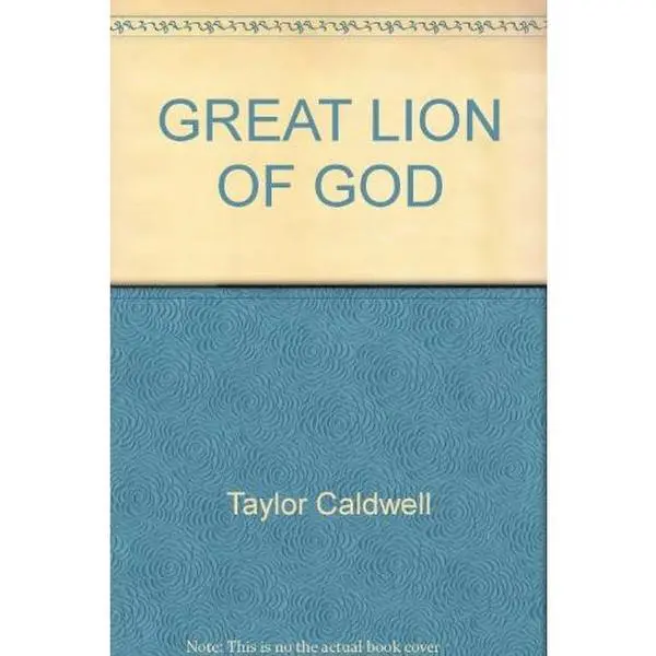 USED-Great Lion of God by Taylor Caldwell (Unknown)