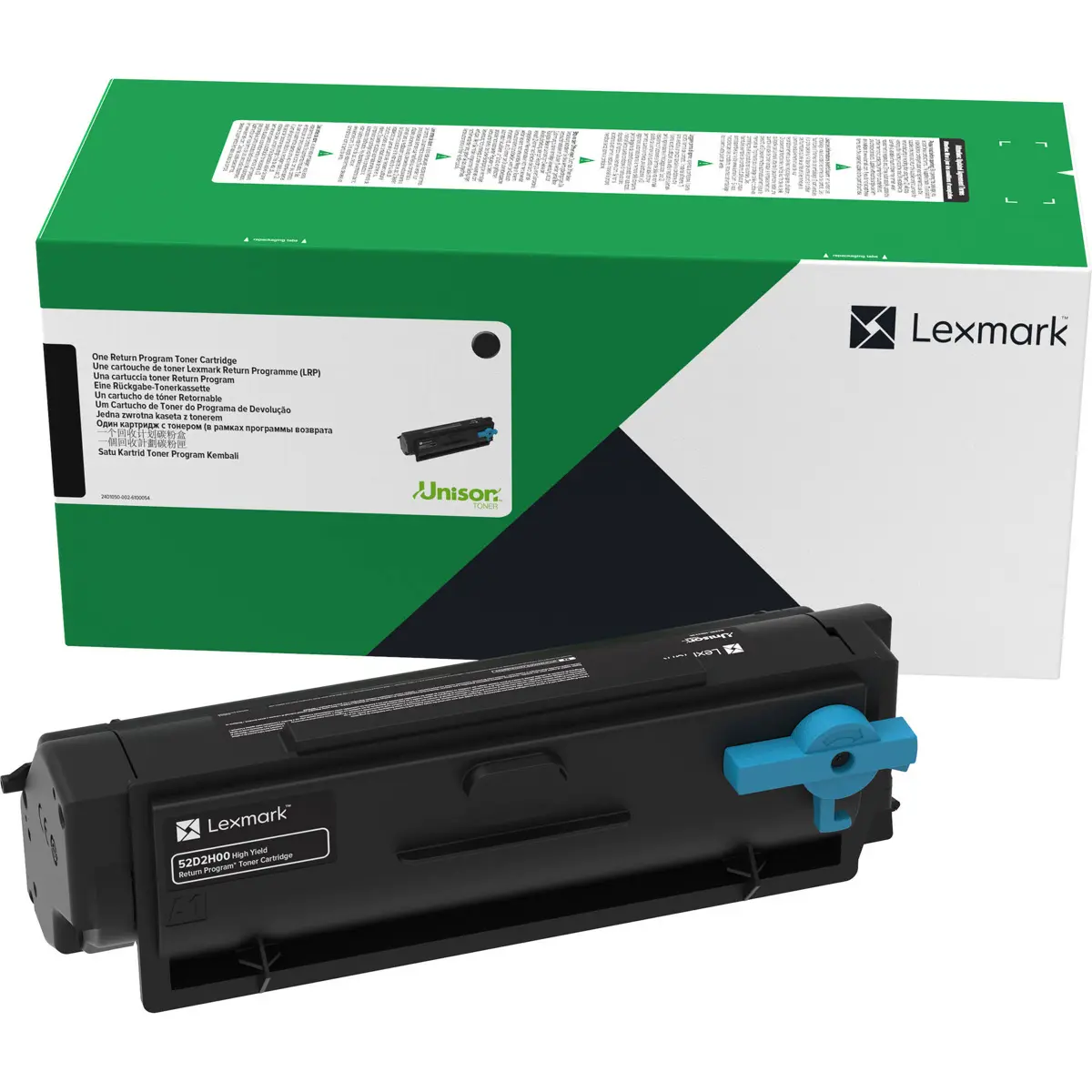 Lexmark 55B1X00 Extra High Yield Return Program Toner Cartridge
