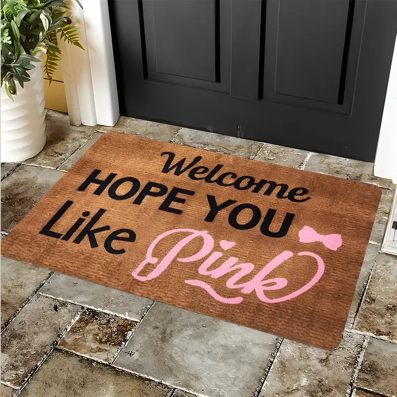 Anti-slip Doormat, Entryway Floor Mat, Humorous Decorative Entrance Rug, Highly Absorbent, Weather Resistant Floor Mats, Anti-slip Quick drying Soft Carpets, Indoor Outdoor Entrance Carpet Home Decor, Gifts for Family and Friends