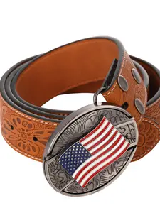 Men's Fashion Multifunctional Carved Leather Belt with Knife Accessory, Stylish Waistband for Everyday Use, Durable and Trendy Design