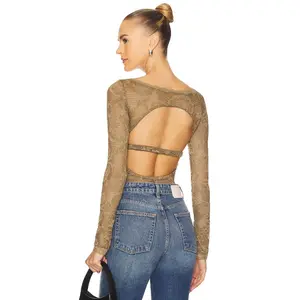 Free People x Intimately FP Perfectly Fine Bodysuit In Gothic Love