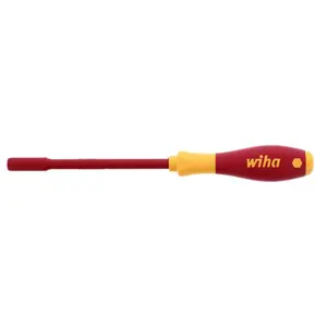 Wiha 32267 Insulated Nut Driver, 1000 Volt, 5/16 x 125 mm