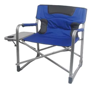 Ozark Trail Camping Director Chair XXL, Blue, Adult, 10lbs