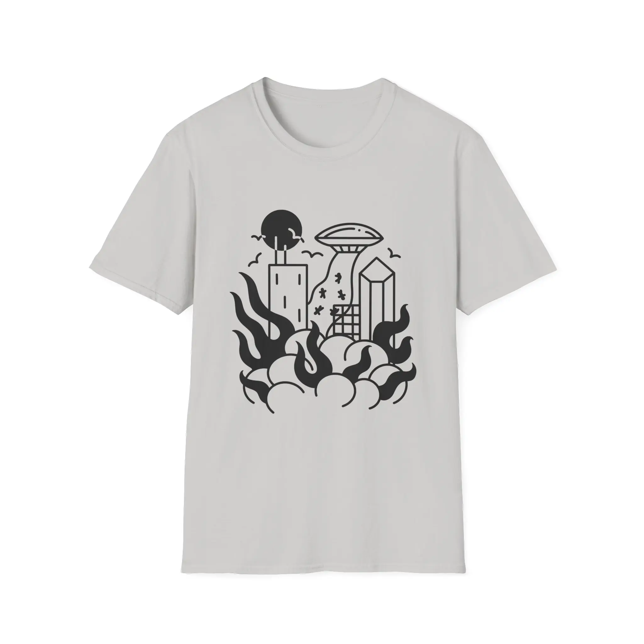 Doomsday! UFO Invasion Tee Shirt US Seller Unisex
