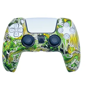Ps5 Green Dragon Skin Controller Cover