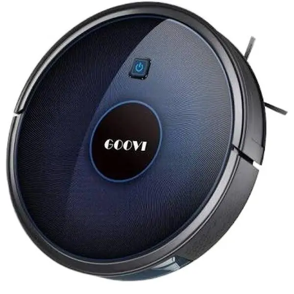 GOOVI Robot Vacuum Cleaner and Mop Smart Cleaning for a Modern Home    4 cleaning modes for customized performance 2500mAh battery