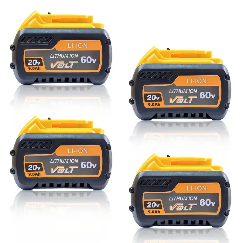9.0Ah Replacement Battery for Dewalt 20V 60V Flexvolt Lithium High Capacity Compatible with DCB606 DCB609 9.0Ah Replacement Battery for Dewalt 20V 60V Flexvolt Lithium High Capacity Compatible with DCB606 DCB609