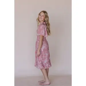 Gabby Dress in Light Pink Kids
