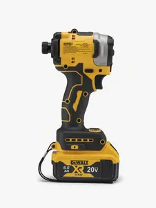 DCF850 205N-m Brushless Cordless Impact Wrench, Rechargeable Lithium Battery Power Tool, Dewalt Battery Compatible, Manual Wrench Function, for Decoration Projects