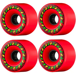 Powell Peralta Wheels 69mm Primo 75A SSF Red Skateboard Longboard Cruiser