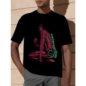 A Tribe Called Quest The Low End Theory Men's Graphic T-Shirt - 100% Cotton 180gsm Hip Hop Tee with Vibrant Cartoon Artwork, Regular Fit Short Sleeve Casual Rap Music Fan Apparel for All Seasons, Rapper T Shirt, Allseasons Clothing, Hiphop Style Shirt