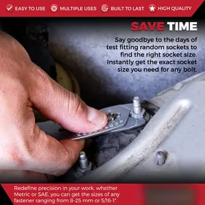 Bolt Size Finder – Quickly Identify Socket Sizes, Designed for Professional Mechanics