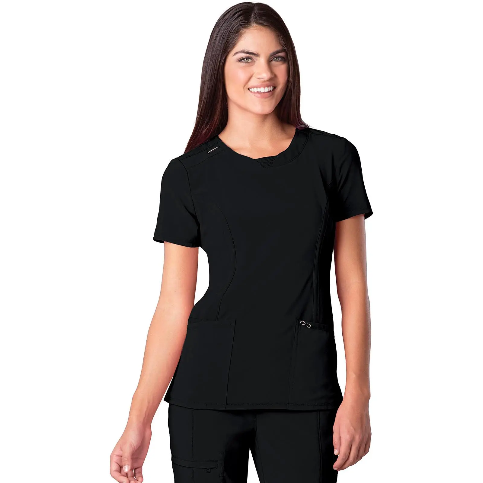 Cherokee Infinity Round Neck Scrub Top
