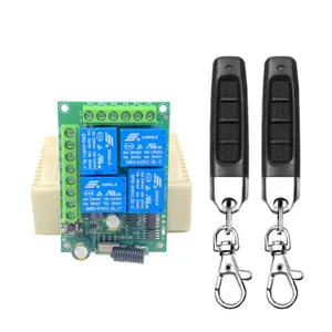 Wireless Remote Control Switch Ac220v, Light Switch 433mhz, LED Car Modification Remote Controller Set, Button Cell Battery Included, Smart Control