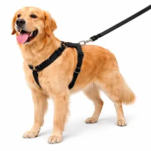 Premium No-Pull Easy Walk Dog Harness Adjustable Front Clip Training Harness Lightweight Breathable Anti-Pull Pet Harness for Small Medium Large Dogs