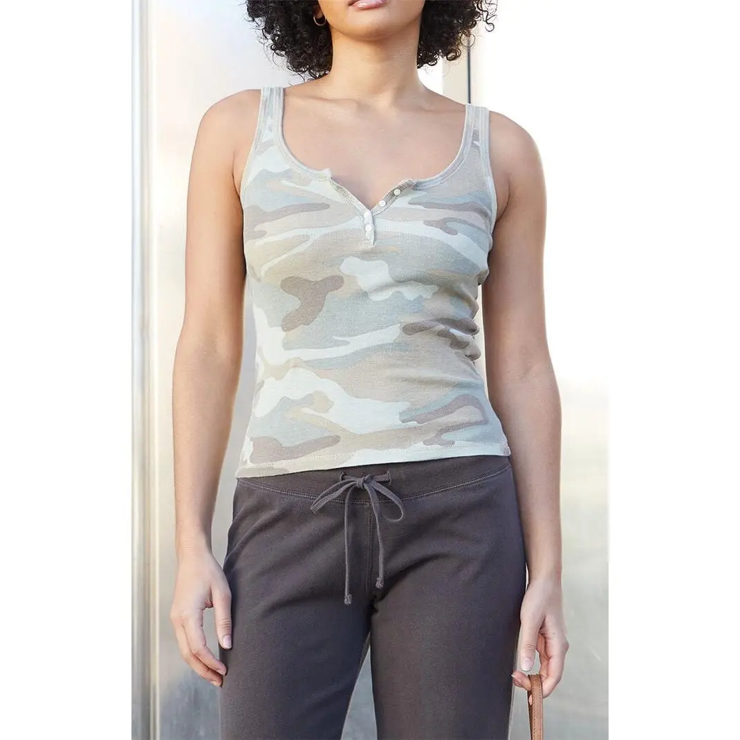 John Galt Women's Camo Tank Top