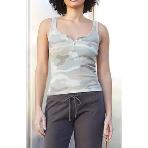 John Galt Women's Camo Tank Top John Galt Women's Camo Tank Top