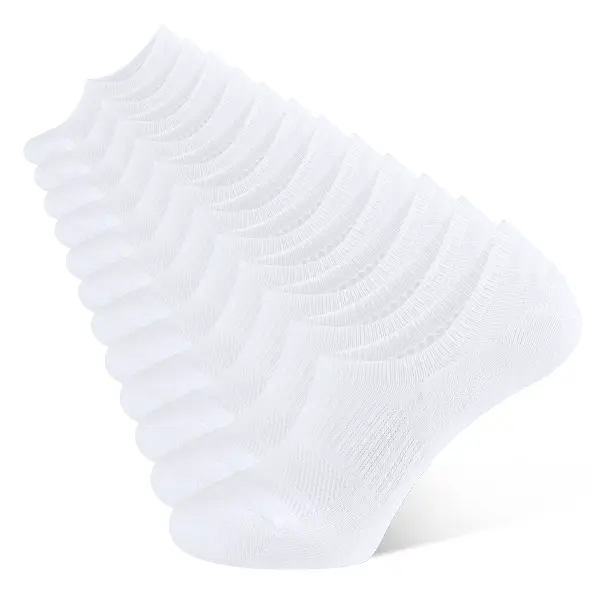 CLOSEMATE No Show Socks for Women Anti-Slip Ultra-Lightweight Socks for Home,Fitness & Yoga 6 Pairs