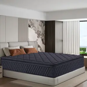 Full Mattress, 12 Inch Hybrid Mattress in a Box with Gel Memory Foam, Pocket Innerspring, Pressure Relief, Motion Isolation, Non-Fiberglass - Mattress Full Size Breathable Hybrid Memory Foam Mattress Comfy Ergonomic Modern Design