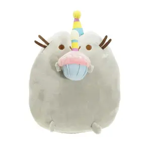 Pusheen the Cat Gray Cat Sandwich Cookie Ice Cream Donut Pizza Hamburger Cat Plush Toy
