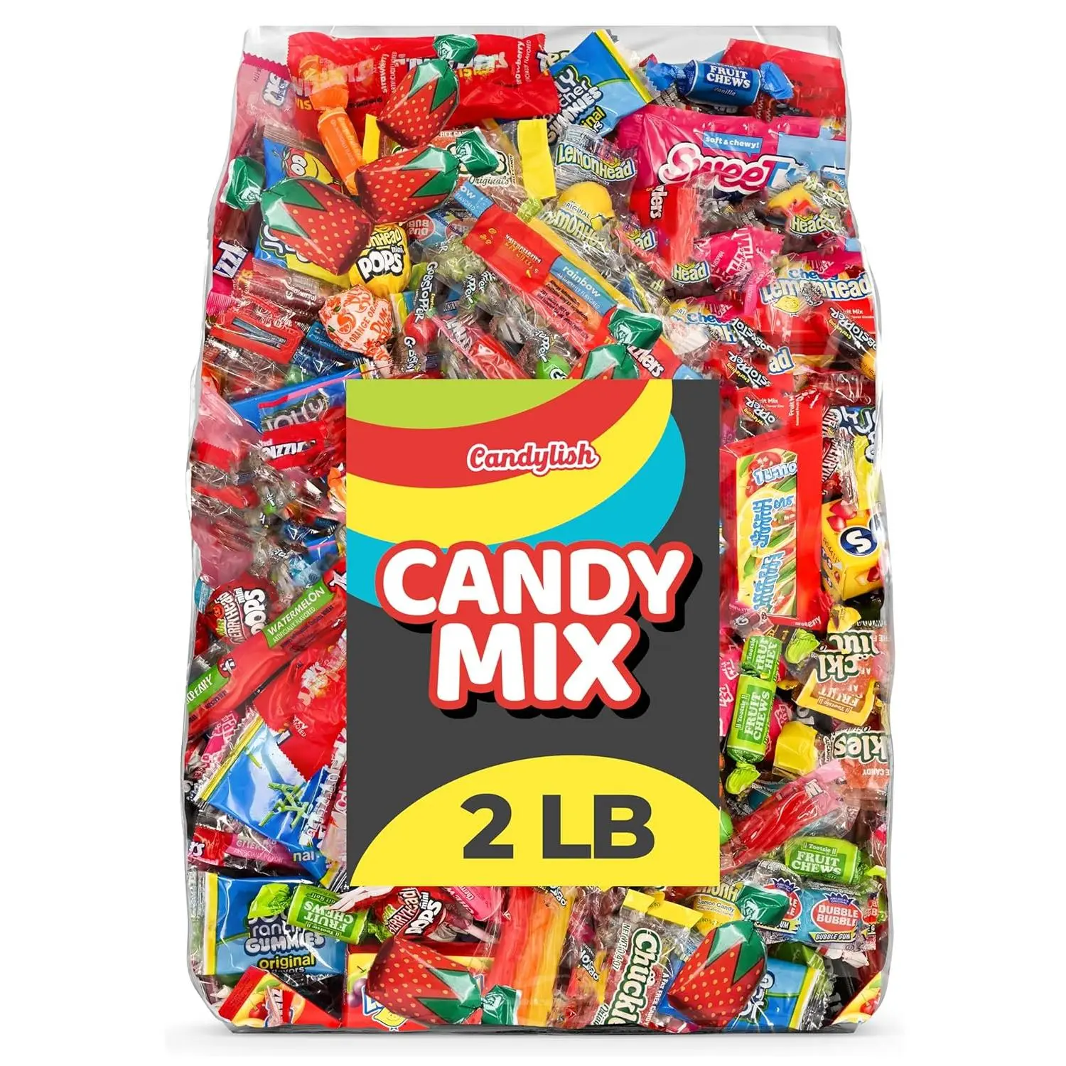 Candy Bulk Pinata Stuffers For Kids 2 Lb. Pinata Candy For Goodie Bags, Bulk Candy Individually Wrapped, Assorted Candy Variety Pack For Parties, Piñata Stuffers, Kids Treats, Office Candy Bowl, Trick Or Treat, And Birthday Favors