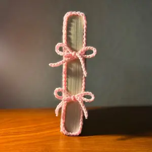 Handmade Crochet Book Cover