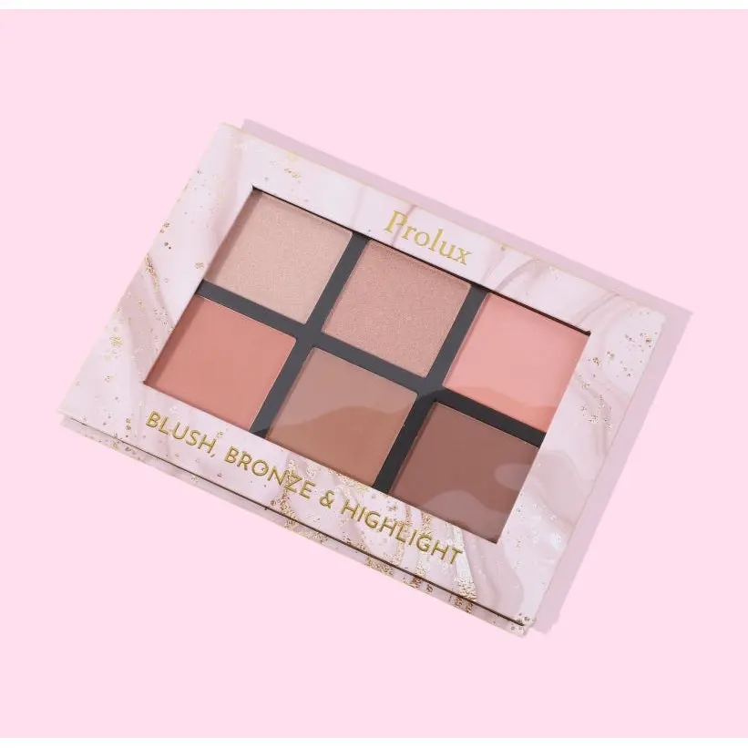 Prolux Blush Bronze Highlight Palette Prolux Blush Bronze Highlight Palette