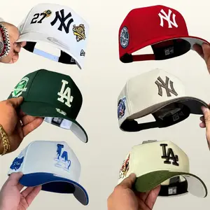 New Era MLB Dodgers Yankees Baseball Hat for Men Women, Unisex Streetwear Sombrero, Adjustable Trucker Style, Urban Fashion USA 2026, Retro Vintage Sport Look, TikTok Trend