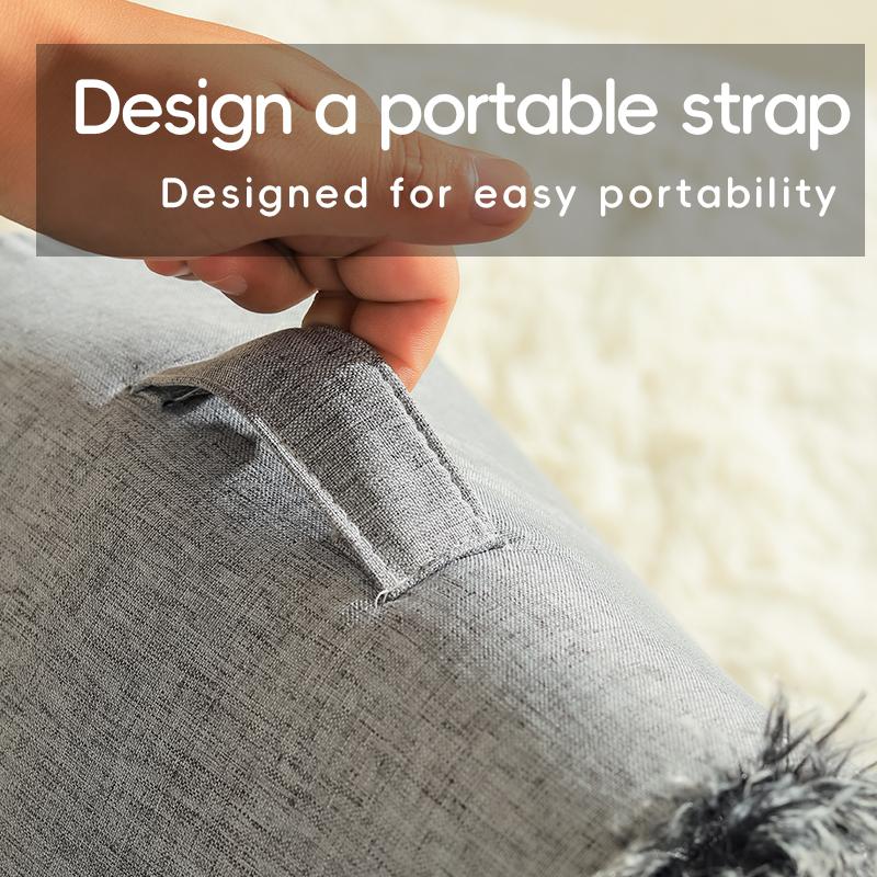 BOOTEELY Comfortable Resting Bed Plush Enclosed Cats Nests Warm Cats Hideaways for Indoor Use in Winter Portables Pet Shelter