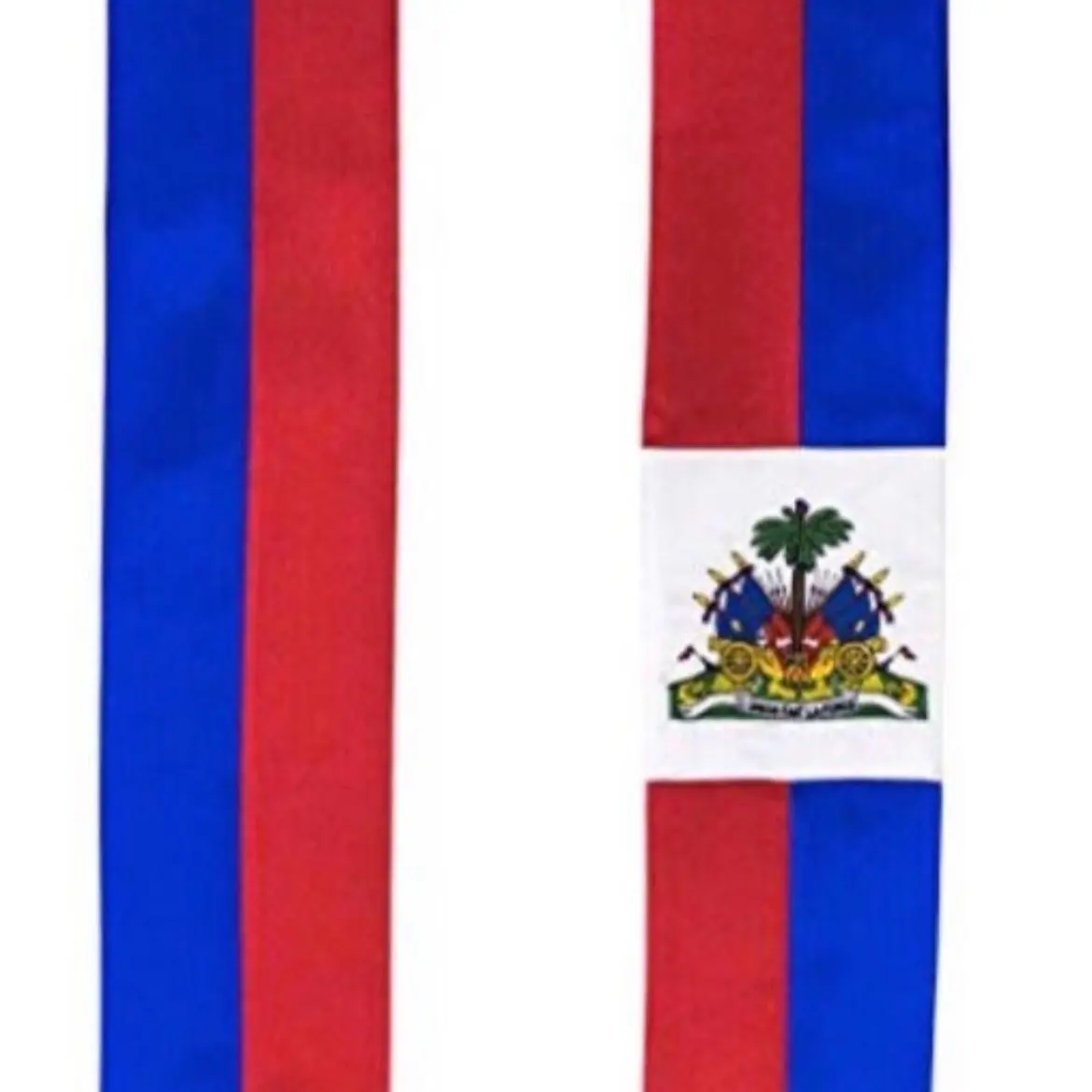 Haitian Graduation Sash/ stole International study aboard unisex