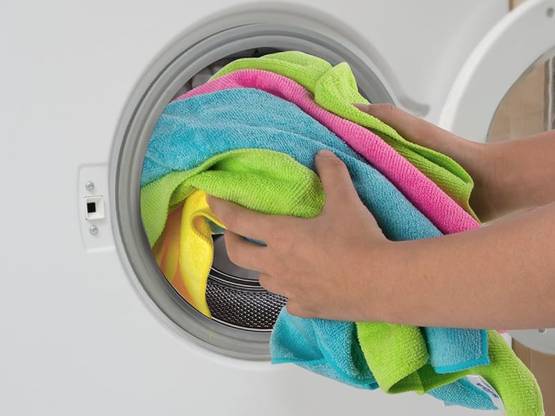 Microfiber Cleaning Cloth,Pack of 12,Size:12.6" x 12.6"