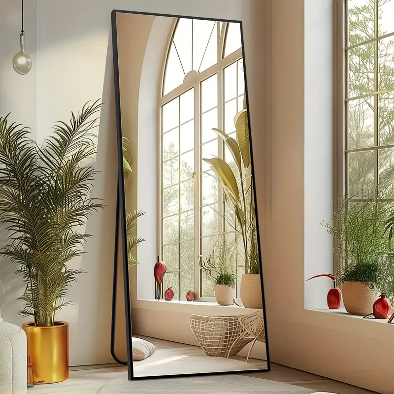 Black-59" X 16" Full Length Mirror