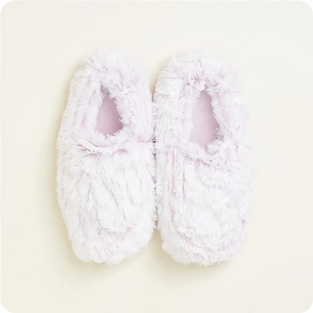 Warmies Slippers - Marshmallow Lavender