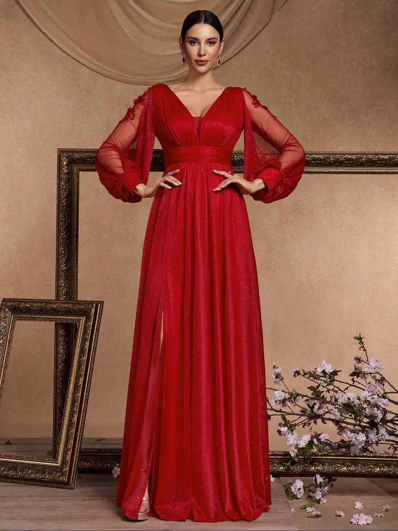 how to line split leg gown - TikTok Shop