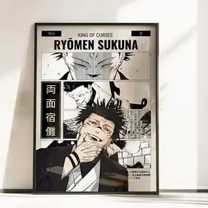Ryomen Sukuna Possession Poster Jujutsu Kaisen Anime Wall Decor Print All Sizes