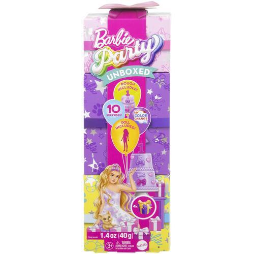 Mattel - Barbie Party Unboxed Doll & Accessories, Pet Birthday Series Birthday Bows Set  [Collectible Figurine/Statue/Bust] Paper Doll