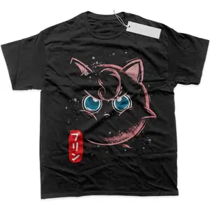 Jigglypuff Shirt, Pokemon Shirt, Vintage Anime Sweater, Anime lover gift, Anime merch, Anime Lover Sweatshirt, Hoodie Gift, Gift for Anime Fan