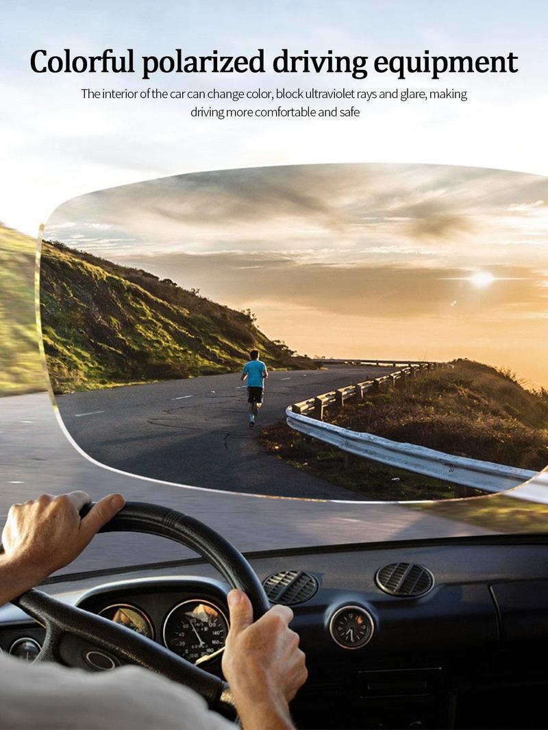 Paleshy 0.1 Seconds Photochromic Polarized Sunglasses Square UV Protection Smart Glasses for Men Women Lightweight TR Frame Durable Eyewear Wearable Card Paleshy 0.1 Seconds Photochromic Polarized Sunglasses Square UV Protection Smart Glasses for Men Women Lightweight TR Frame Durable Eyewear Wearable Card