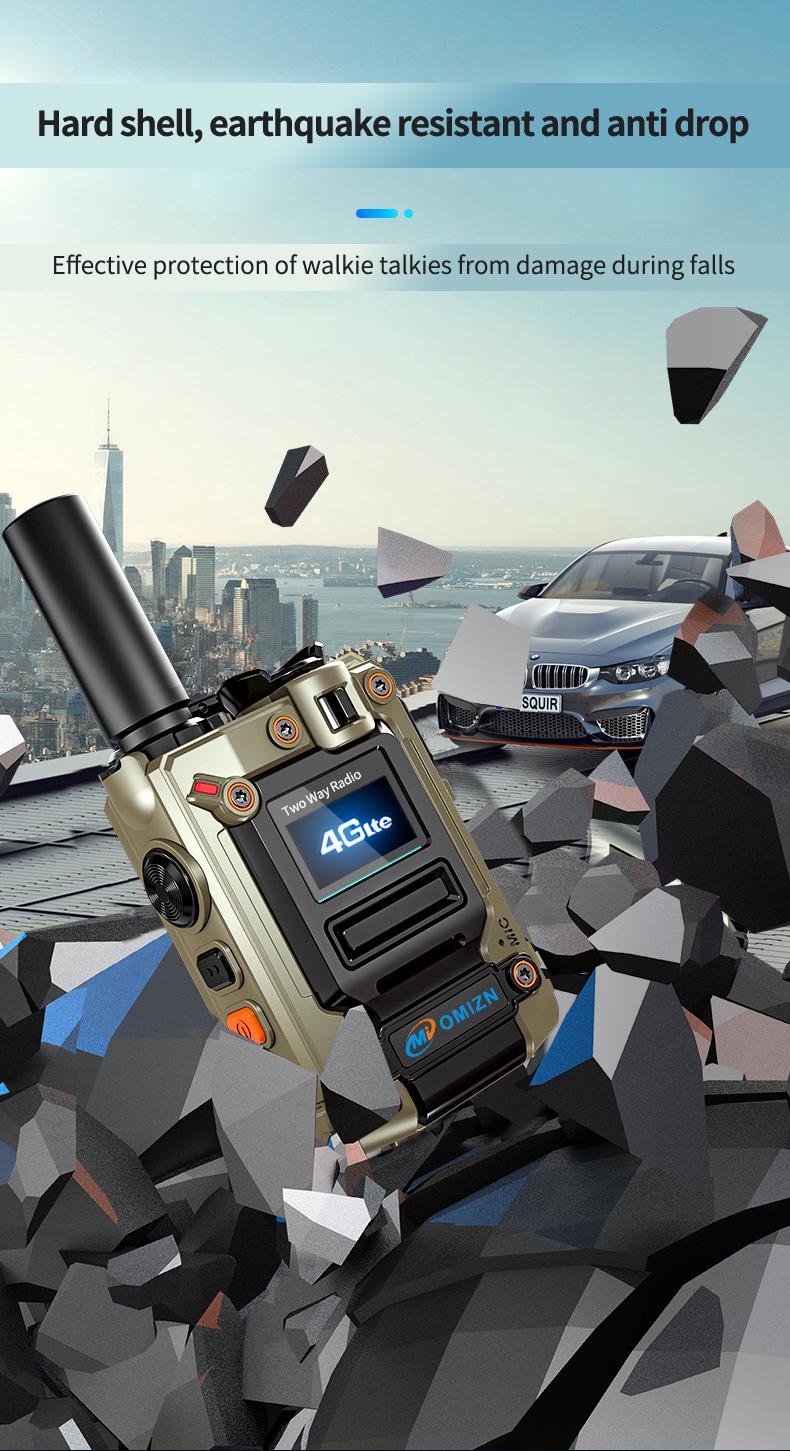 Lifelong Free Long-range Walkie-talkie, Portable, Features One-touch Talk Functionality, Ready to Use Right Out Of The Box.Multi-user Communication, Comes Equipped with SIM Card earphone, Ideal for Commercial, Industrial, Home, Security, Outdoor.2pcs